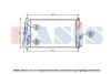 OPEL 13310787 Radiator, engine cooling